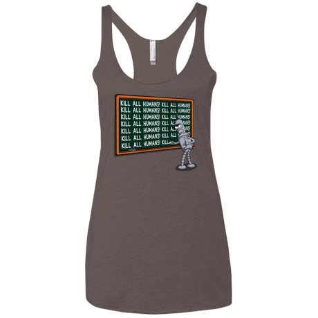 T-Shirts Macchiato / X-Small Bender Detention Women's Triblend Racerback Tank