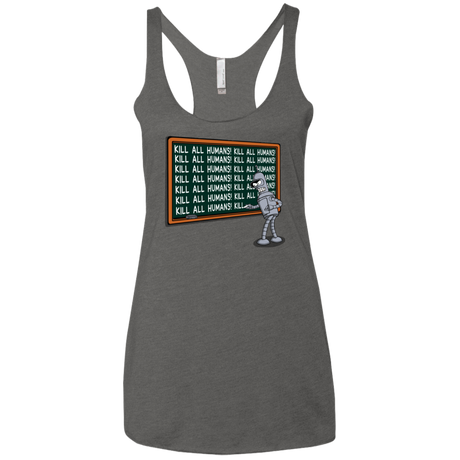 T-Shirts Premium Heather / X-Small Bender Detention Women's Triblend Racerback Tank