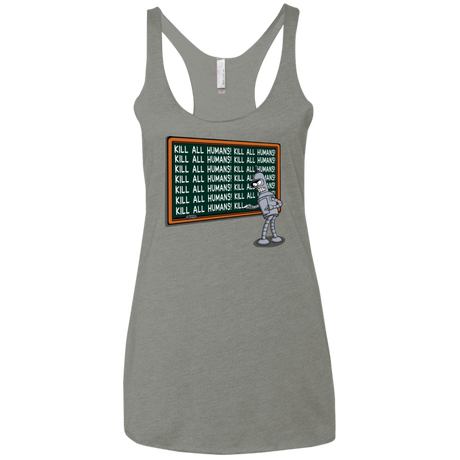 T-Shirts Venetian Grey / X-Small Bender Detention Women's Triblend Racerback Tank