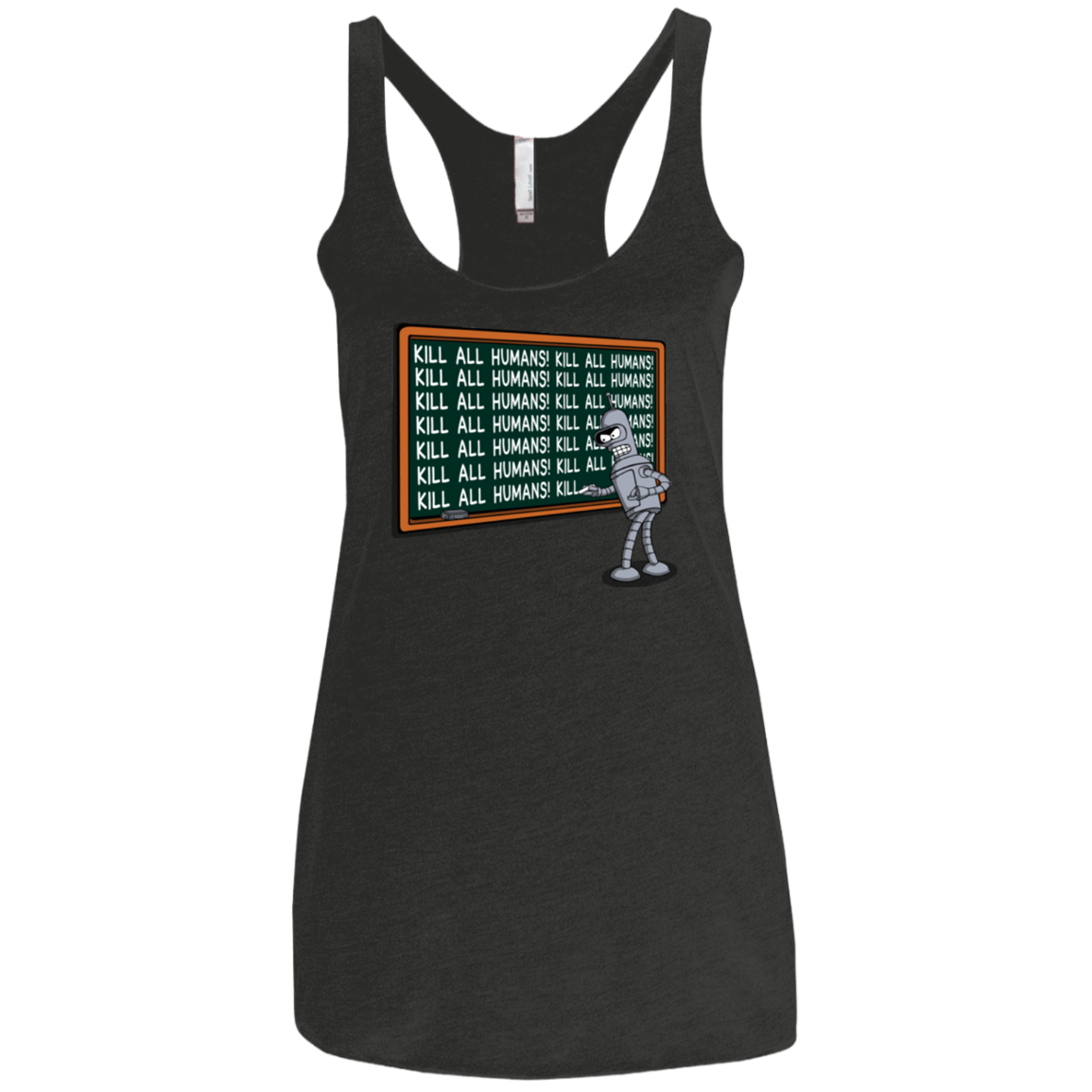 T-Shirts Vintage Black / X-Small Bender Detention Women's Triblend Racerback Tank