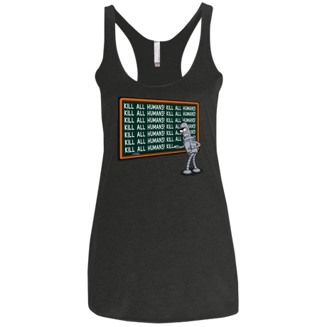 T-Shirts Vintage Black / X-Small Bender Detention Women's Triblend Racerback Tank