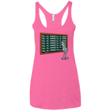 T-Shirts Vintage Pink / X-Small Bender Detention Women's Triblend Racerback Tank