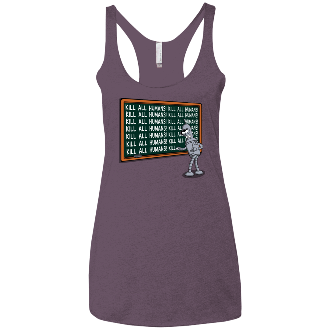 T-Shirts Vintage Purple / X-Small Bender Detention Women's Triblend Racerback Tank