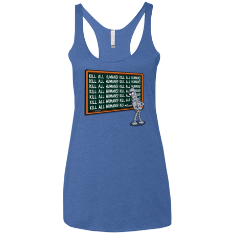 T-Shirts Vintage Royal / X-Small Bender Detention Women's Triblend Racerback Tank