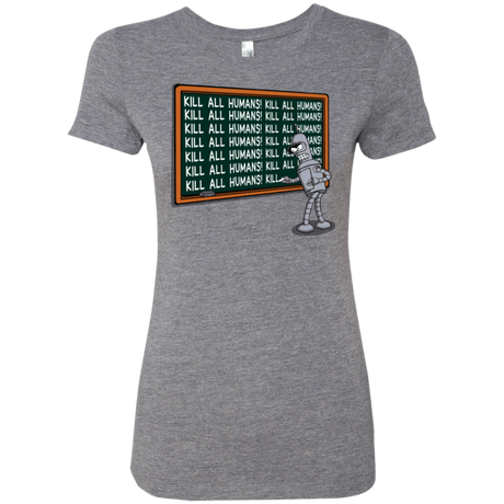 T-Shirts Premium Heather / Small Bender Detention Women's Triblend T-Shirt