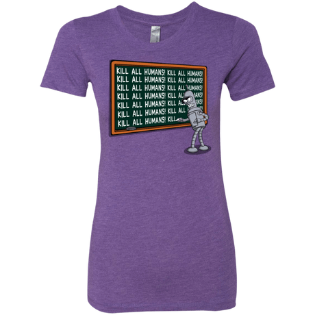 T-Shirts Purple Rush / Small Bender Detention Women's Triblend T-Shirt