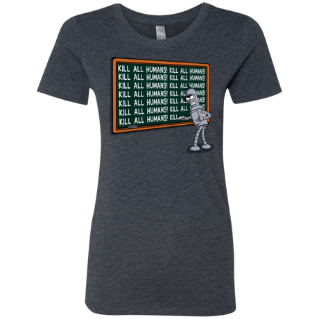 T-Shirts Vintage Navy / Small Bender Detention Women's Triblend T-Shirt