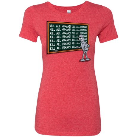T-Shirts Vintage Red / Small Bender Detention Women's Triblend T-Shirt