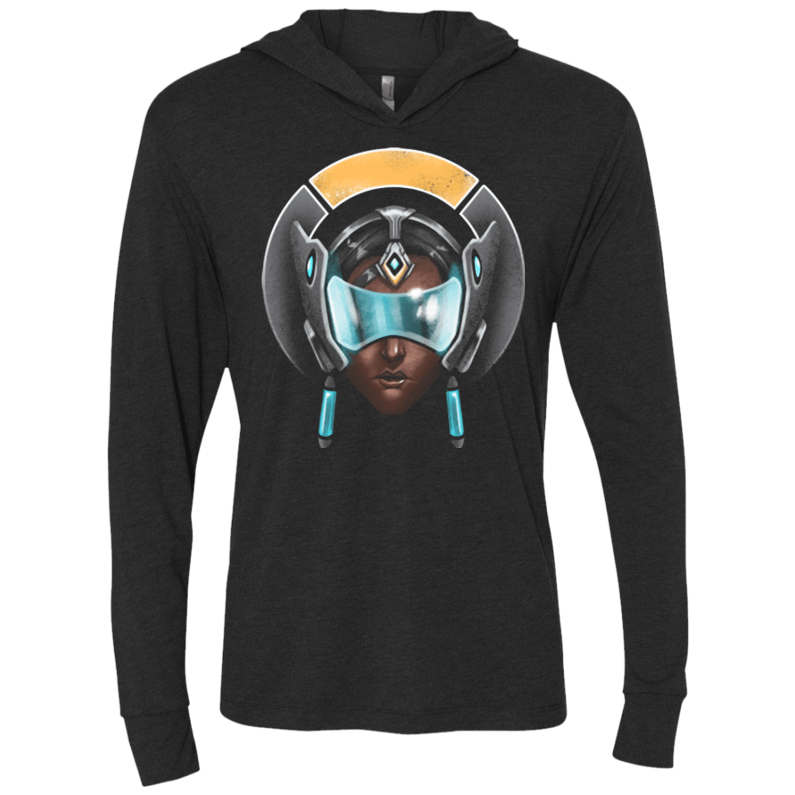 T-Shirts Vintage Black / X-Small Bender of Reality Triblend Long Sleeve Hoodie Tee