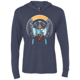 T-Shirts Vintage Navy / X-Small Bender of Reality Triblend Long Sleeve Hoodie Tee