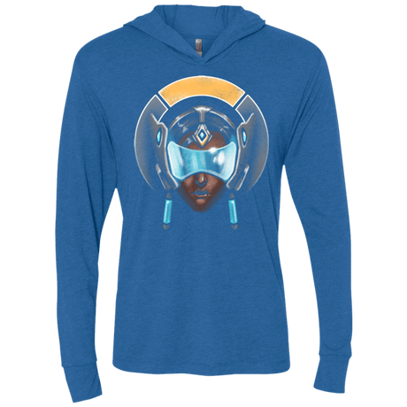 T-Shirts Vintage Royal / X-Small Bender of Reality Triblend Long Sleeve Hoodie Tee