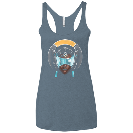 T-Shirts Indigo / X-Small Bender of Reality Women's Triblend Racerback Tank