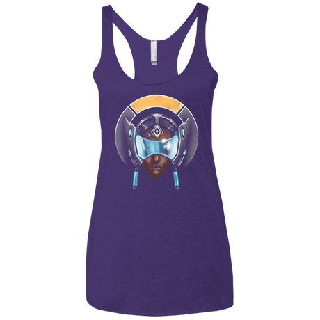 T-Shirts Purple Rush / X-Small Bender of Reality Women's Triblend Racerback Tank