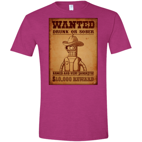 T-Shirts Antique Heliconia / S Bender Wanted Men's Semi-Fitted Softstyle