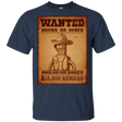 T-Shirts Navy / S Bender Wanted T-Shirt