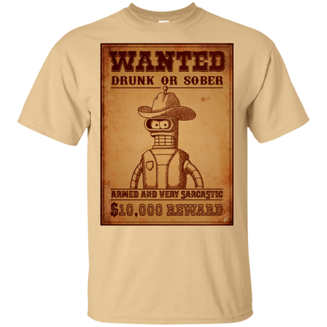 T-Shirts Vegas Gold / S Bender Wanted T-Shirt
