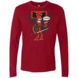 T-Shirts Cardinal / Small Bending The Fourth Wall Men's Premium Long Sleeve