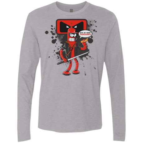 T-Shirts Heather Grey / Small Bending The Fourth Wall Men's Premium Long Sleeve