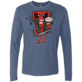 T-Shirts Indigo / Small Bending The Fourth Wall Men's Premium Long Sleeve