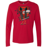 T-Shirts Red / Small Bending The Fourth Wall Men's Premium Long Sleeve