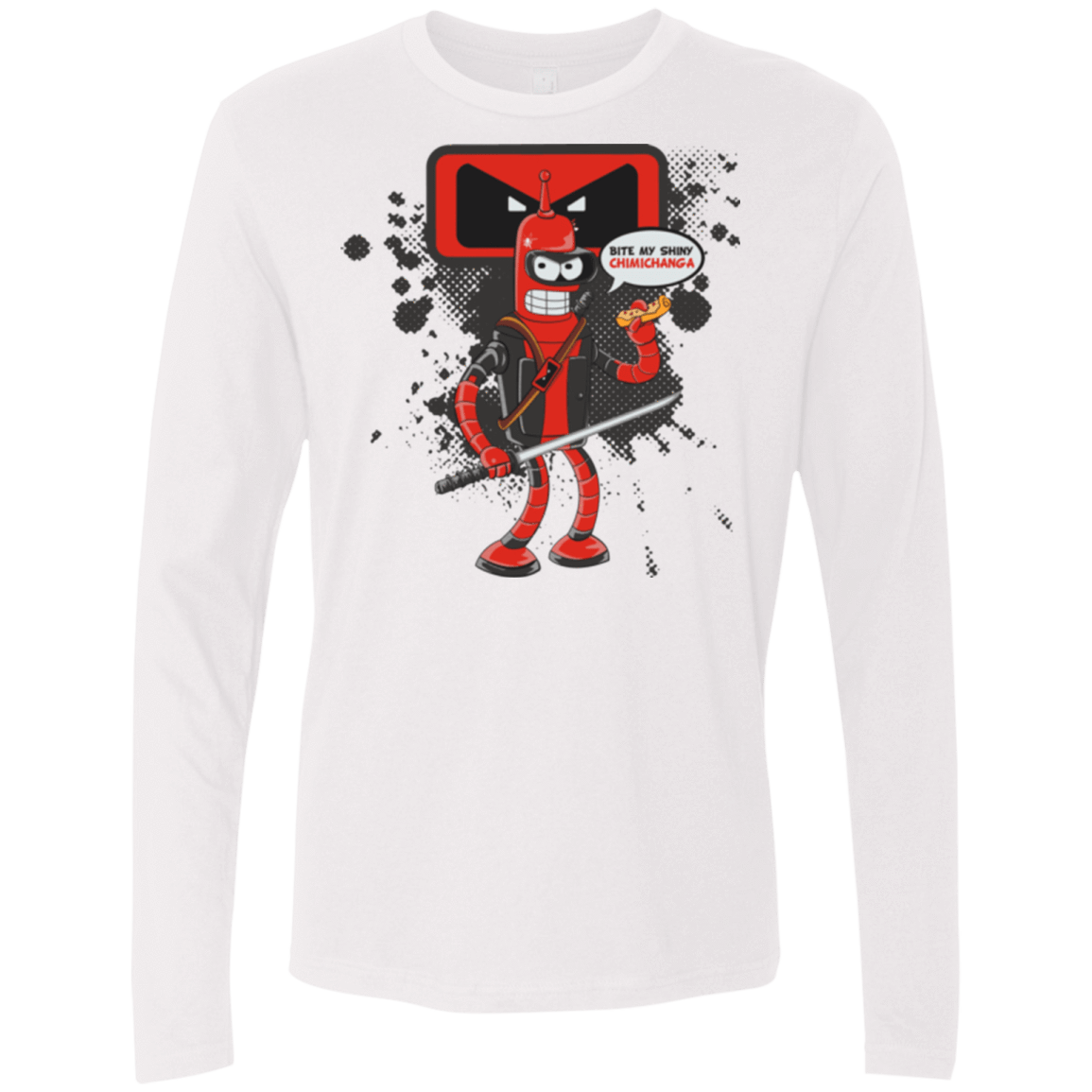 T-Shirts White / Small Bending The Fourth Wall Men's Premium Long Sleeve