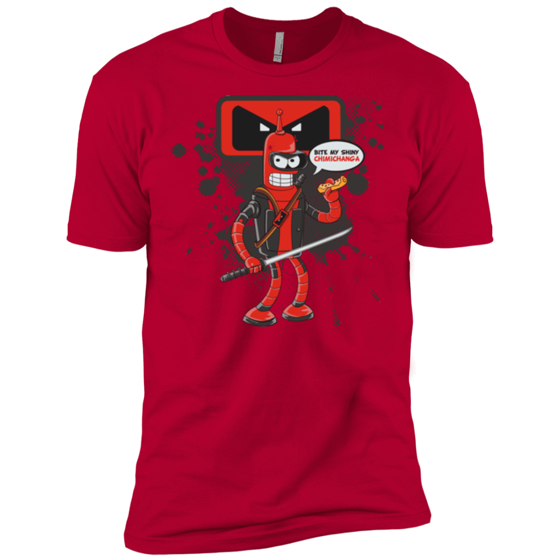 T-Shirts Red / X-Small Bending The Fourth Wall Men's Premium T-Shirt