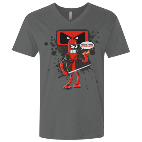 T-Shirts Heavy Metal / X-Small Bending The Fourth Wall Men's Premium V-Neck