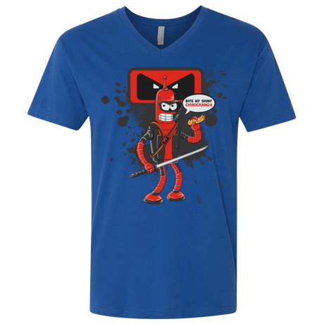 T-Shirts Royal / X-Small Bending The Fourth Wall Men's Premium V-Neck