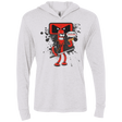 T-Shirts Heather White / X-Small Bending The Fourth Wall Triblend Long Sleeve Hoodie Tee