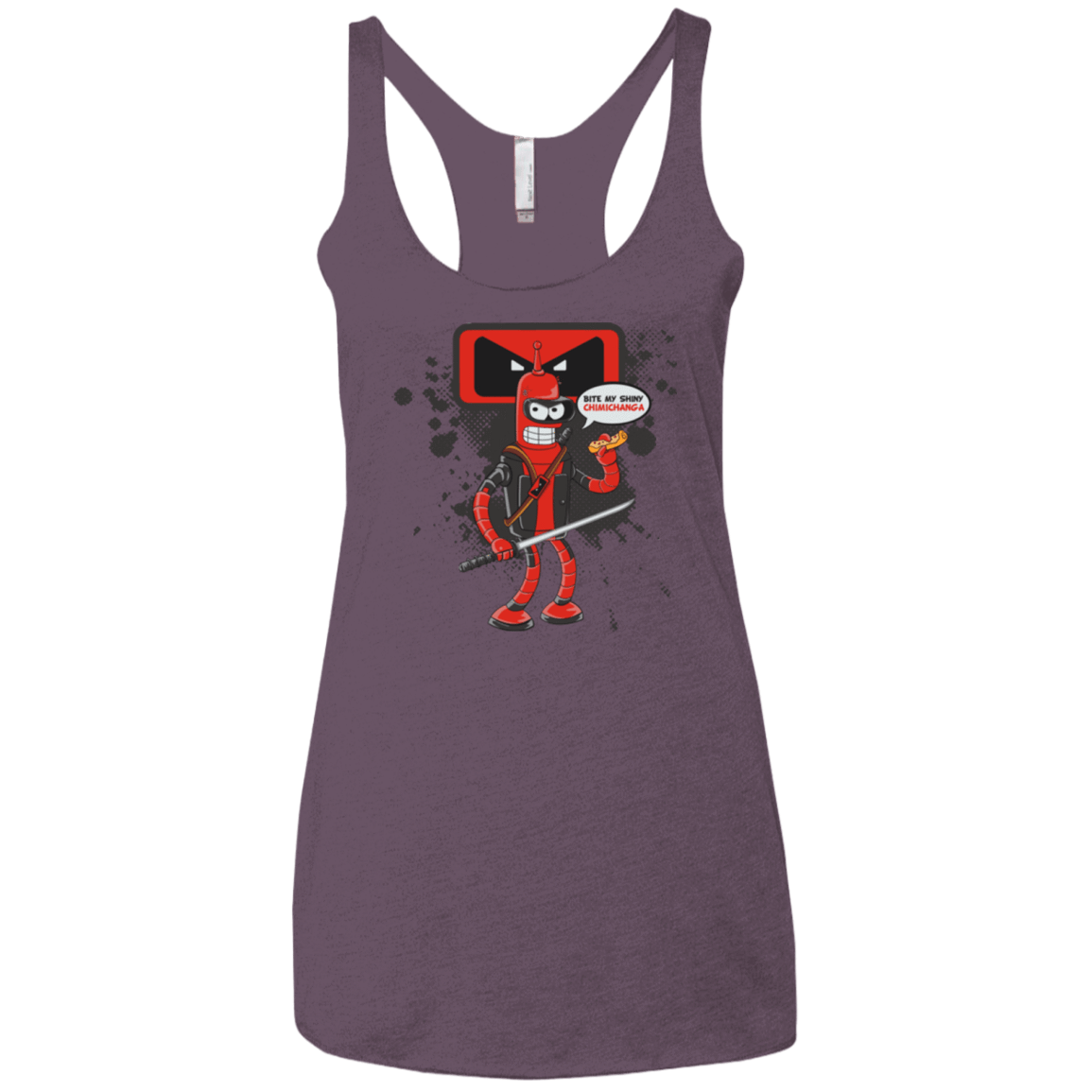 T-Shirts Vintage Purple / X-Small Bending The Fourth Wall Women's Triblend Racerback Tank