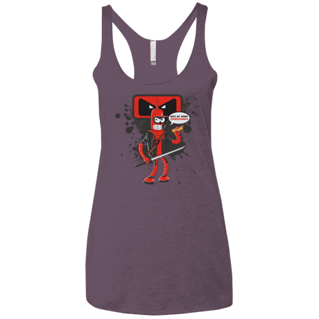 T-Shirts Vintage Purple / X-Small Bending The Fourth Wall Women's Triblend Racerback Tank
