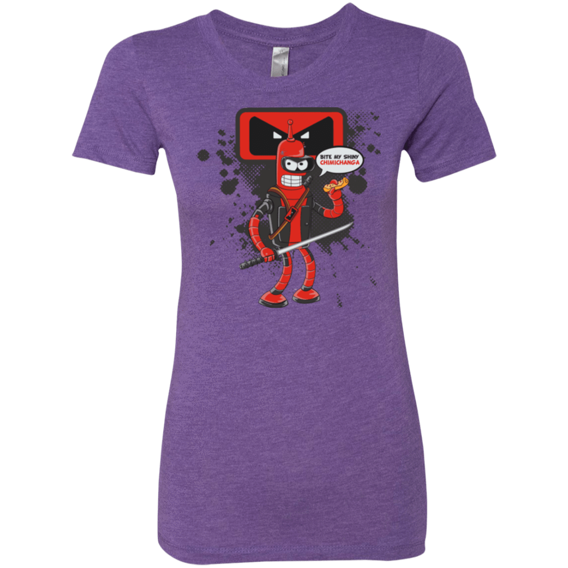 T-Shirts Purple Rush / Small Bending The Fourth Wall Women's Triblend T-Shirt