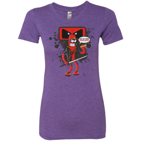 T-Shirts Purple Rush / Small Bending The Fourth Wall Women's Triblend T-Shirt