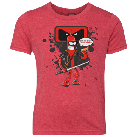 T-Shirts Vintage Red / YXS Bending The Fourth Wall Youth Triblend T-Shirt