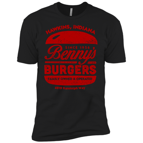 T-Shirts Black / YXS Benny's Burgers Boys Premium T-Shirt