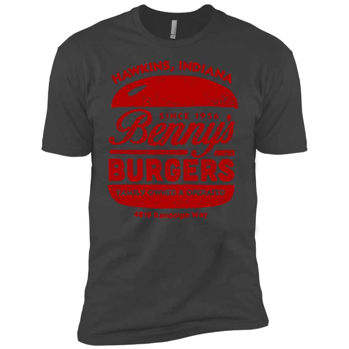 T-Shirts Heavy Metal / YXS Benny's Burgers Boys Premium T-Shirt