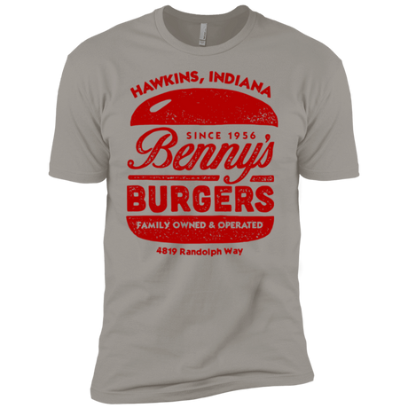 T-Shirts Light Grey / YXS Benny's Burgers Boys Premium T-Shirt