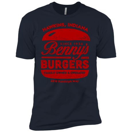 T-Shirts Midnight Navy / YXS Benny's Burgers Boys Premium T-Shirt