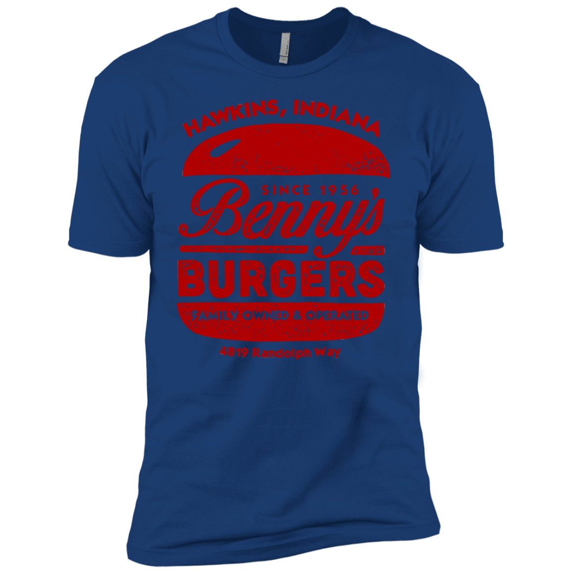 T-Shirts Royal / YXS Benny's Burgers Boys Premium T-Shirt