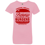 T-Shirts Light Pink / YXS Benny's Burgers Girls Premium T-Shirt