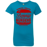 T-Shirts Turquoise / YXS Benny's Burgers Girls Premium T-Shirt