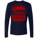 T-Shirts Midnight Navy / Small Benny's Burgers Men's Premium Long Sleeve