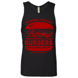 T-Shirts Black / Small Benny's Burgers Men's Premium Tank Top