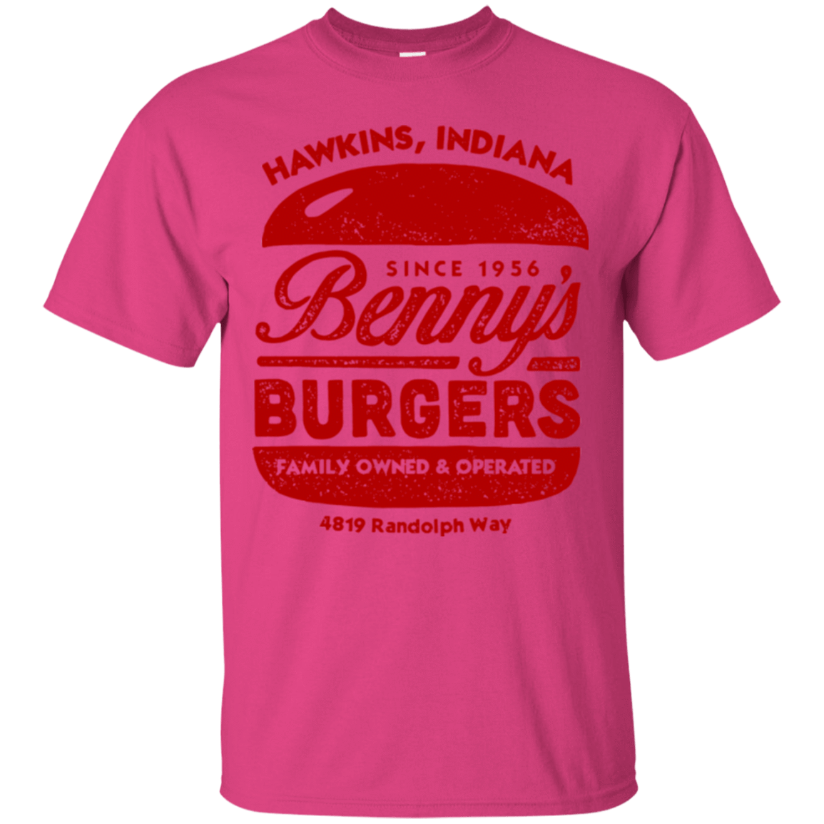 T-Shirts Heliconia / Small Benny's Burgers T-Shirt