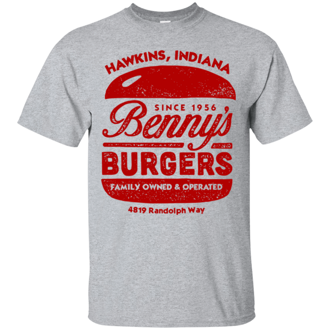 T-Shirts Sport Grey / Small Benny's Burgers T-Shirt