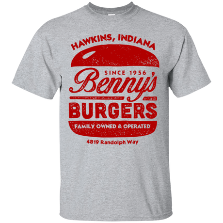 T-Shirts Sport Grey / Small Benny's Burgers T-Shirt