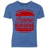 T-Shirts Vintage Royal / YXS Benny's Burgers Youth Triblend T-Shirt