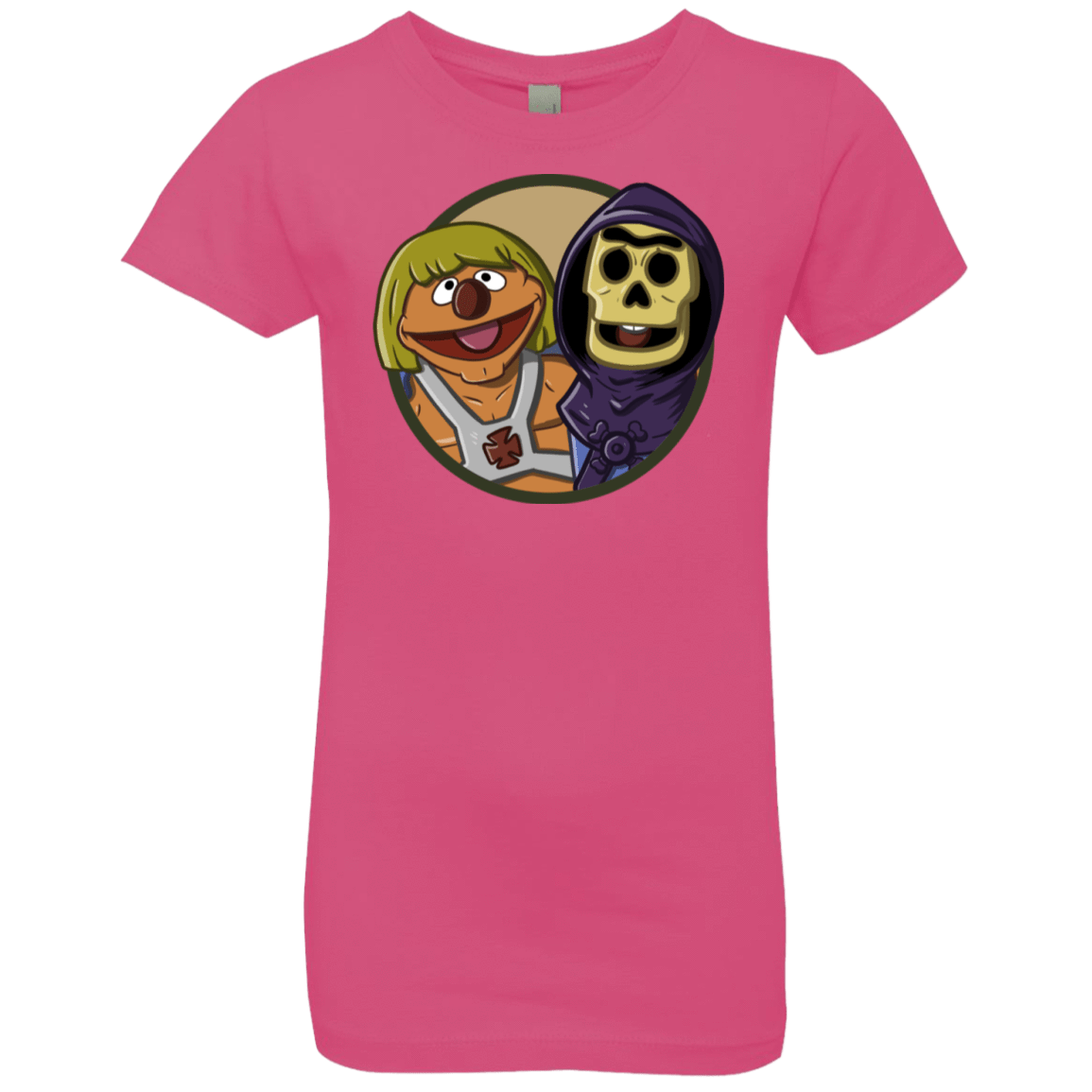 T-Shirts Hot Pink / YXS Bert and Ernie Girls Premium T-Shirt