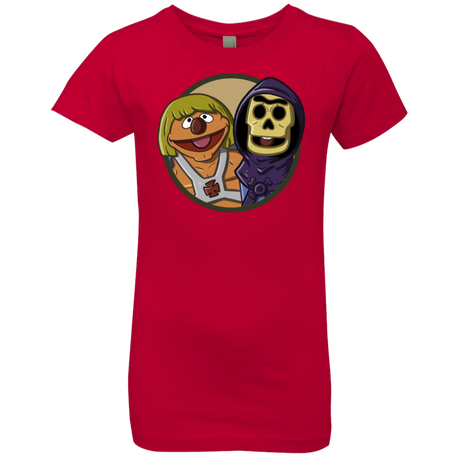 T-Shirts Red / YXS Bert and Ernie Girls Premium T-Shirt