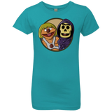 T-Shirts Tahiti Blue / YXS Bert and Ernie Girls Premium T-Shirt